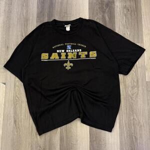 Vintage Lee 2001 New Orleans Saints black NFL T-Shirt size XL #NFL